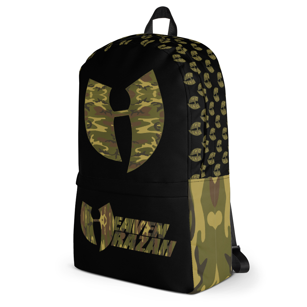 Official Heaven Razah / Hell Razah Music Camoflauge Came Designer Backpack