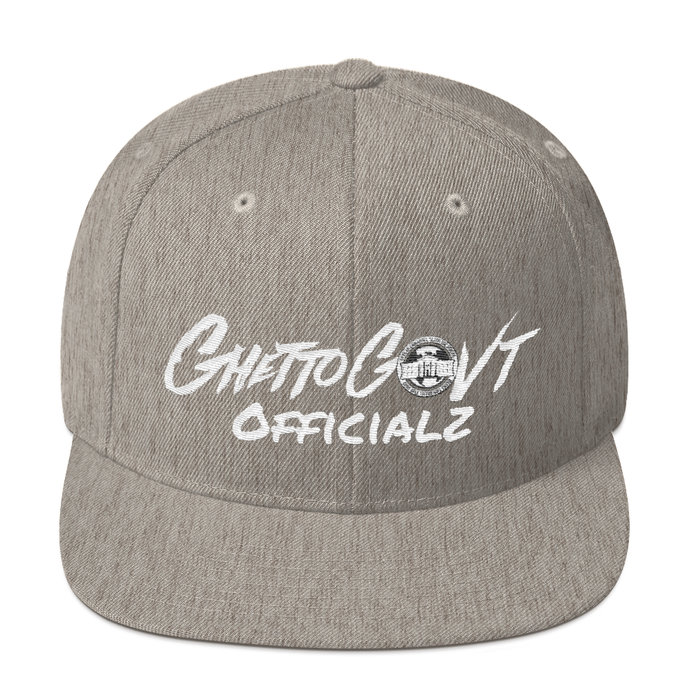 GGO Ghetto Govt Officialz Logo Embroidered Cap Snapback Hat Heaven Razah