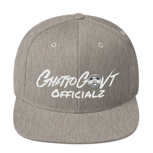 GGO Ghetto Govt Officialz Logo Embroidered Cap Snapback Hat Heaven Razah