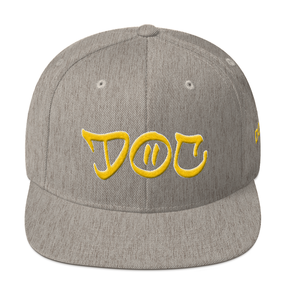 DOC Embroidered Snapback Hat