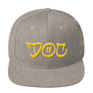 DOC Embroidered Snapback Hat