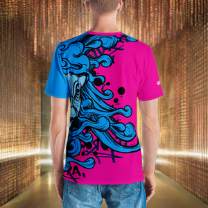 iHustle365_ HYDRA Street Art on Tee Designer Men's T-shirt HRMI - HellRazah Music Inc.
