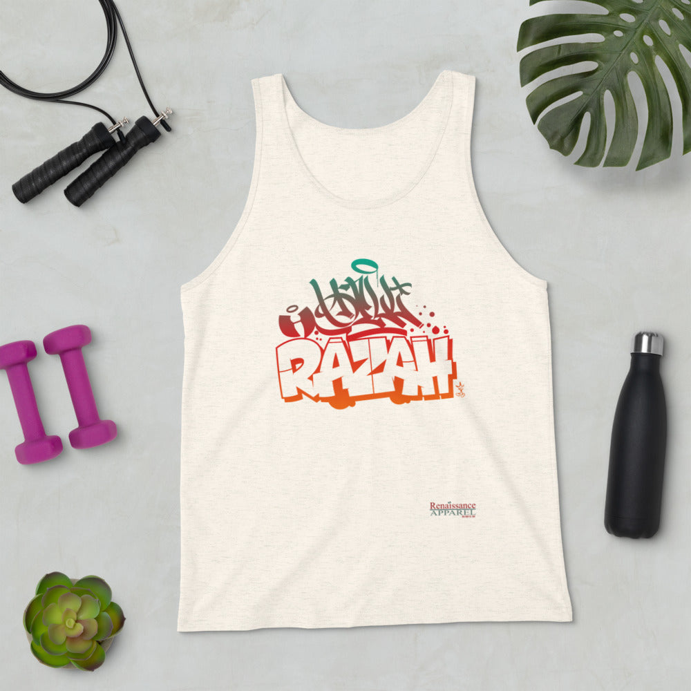 Hell Razah Tagger Style 2020 Unisex Tank Top Graphics by Sly Ski Original