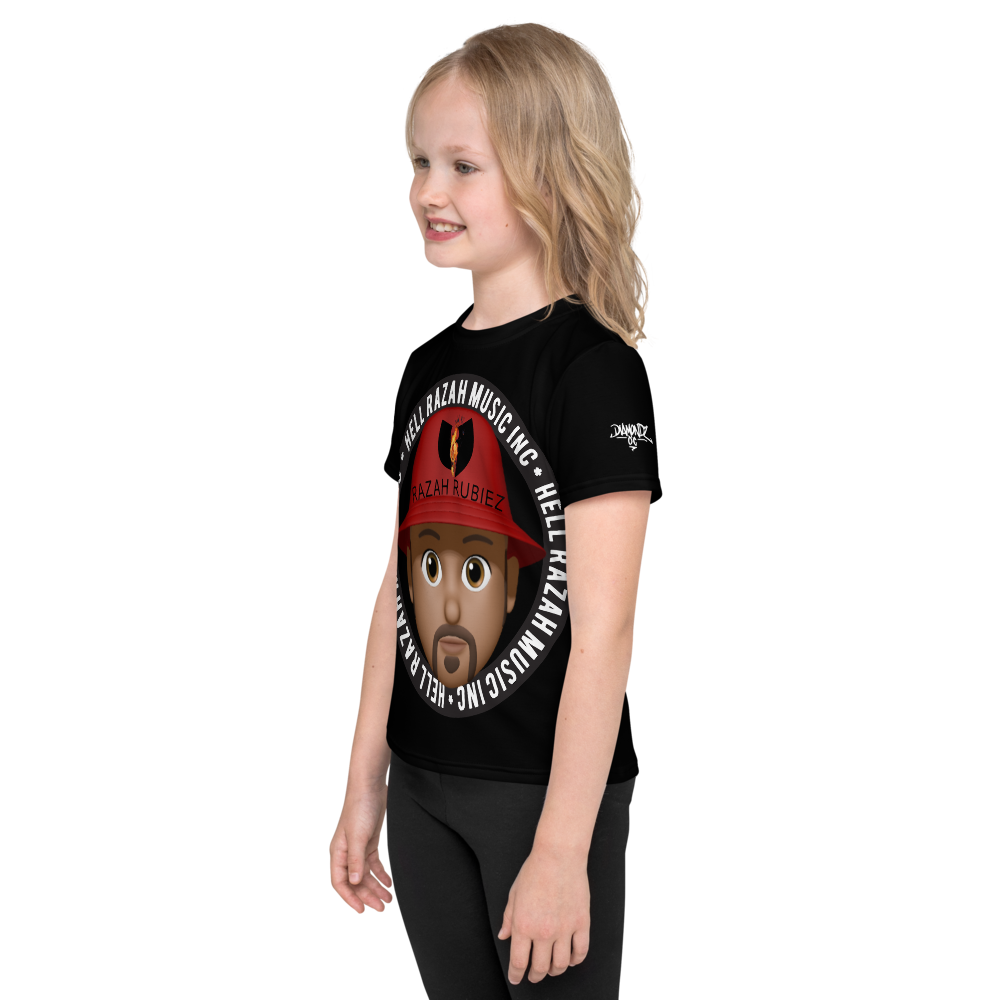 HRMI Razah Rubiez Toon Toddler - Kids T-Shirt HeavenRazah / HellRazah Music Inc Graphics by SmuveMassBeatz