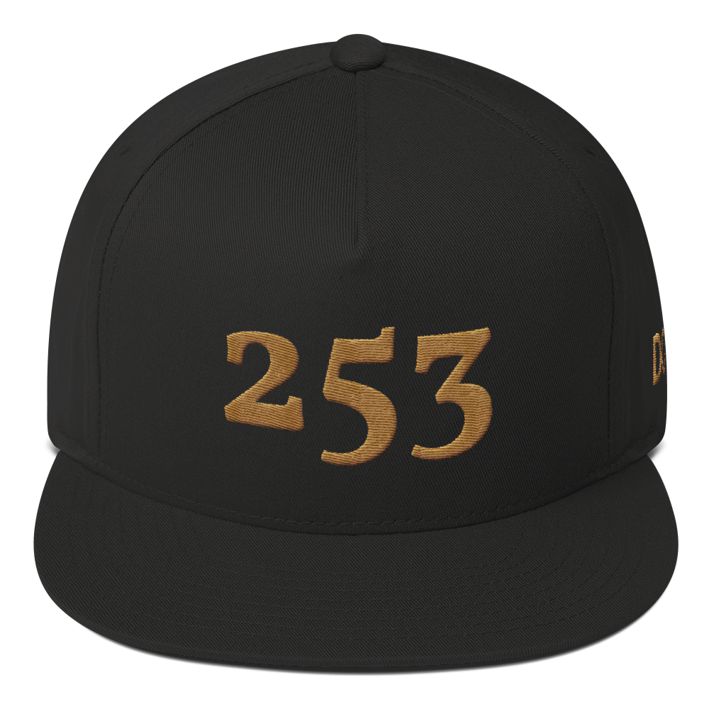 HRMI Personalized Area Code Flat Bill Snapback Cap HellRazah Music Inc