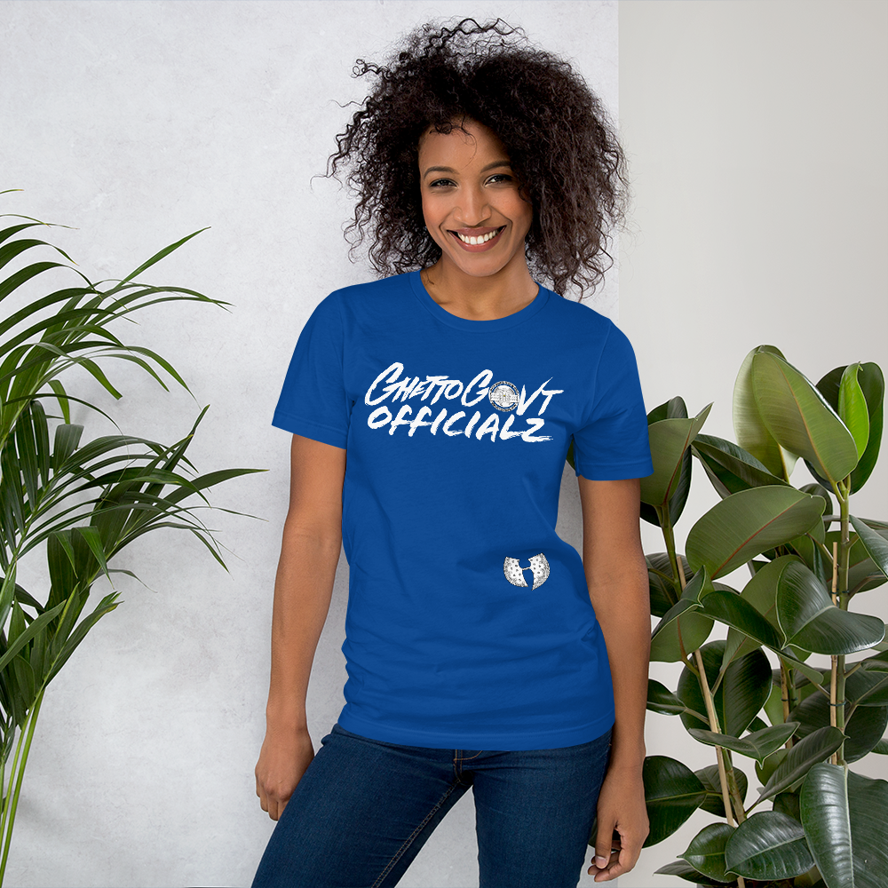 Ghetto Govt Officialz Logo Designer Tee Short-Sleeve Unisex T-Shirt