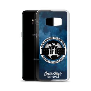 Ghetto Gov't Officialz Logo Go Hear Emmanuel Teach The Others Samsung Cell Phone Case Heaven Razah Hell Razah Music Inc