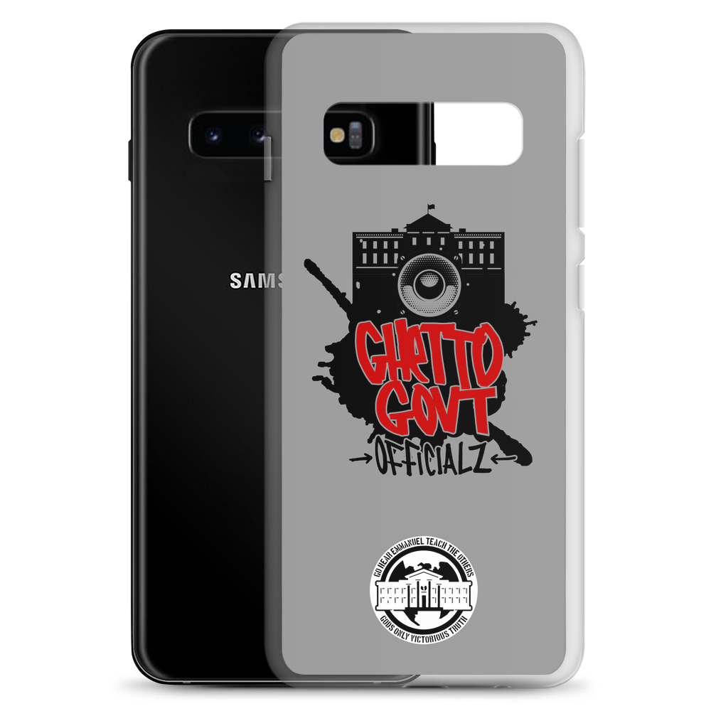 Ghetto Gov't Officialz Capitol Logo Heaven Razah - Hell Razah Graphics by iHustle365 Samsung Case