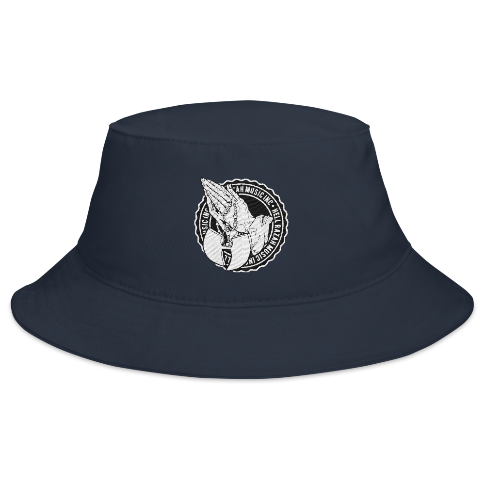 HRMI Blessed Logo HellRazah Music Inc. Old School Bucket Hat HeavenRazah Graphics by iHustle366