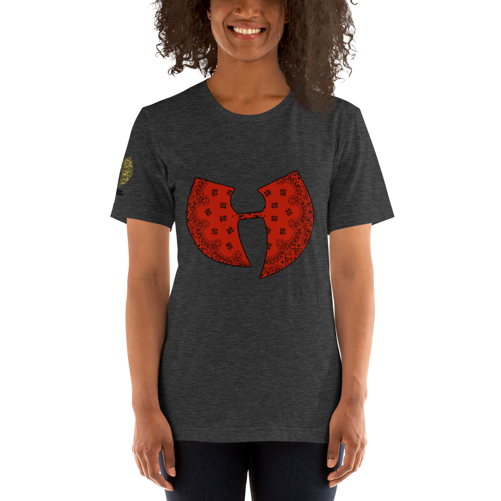 Official Heaven Razah / Hell Razah Music Inc Red Bandana Logo Soft Tee Unisex T-Shirt Graphics by Culture Freedom