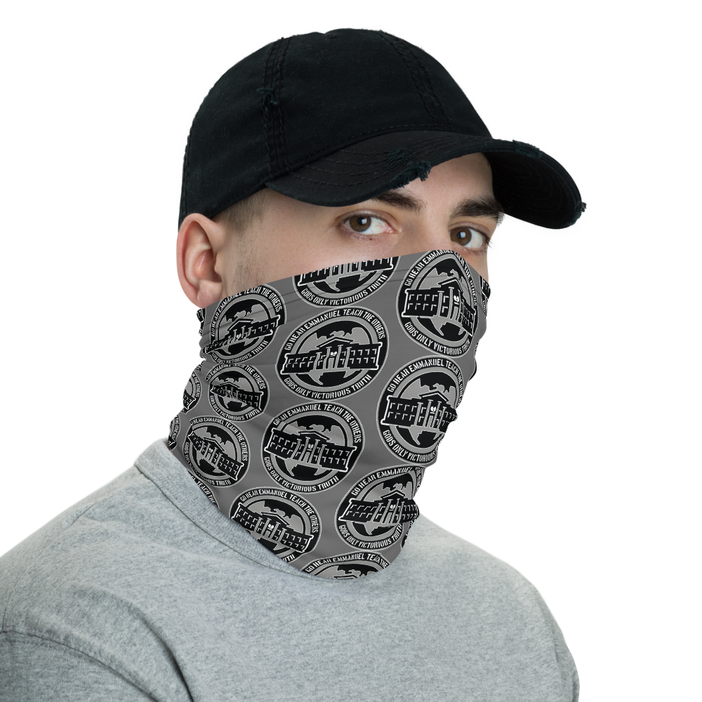 Ghetto Gov't Patterned Logo Face Shield - Neck Gaiter