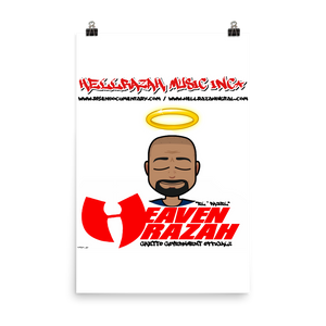 Ghetto Government Officialz Hell Razah Music Inco Halo Official Merchandise Poster