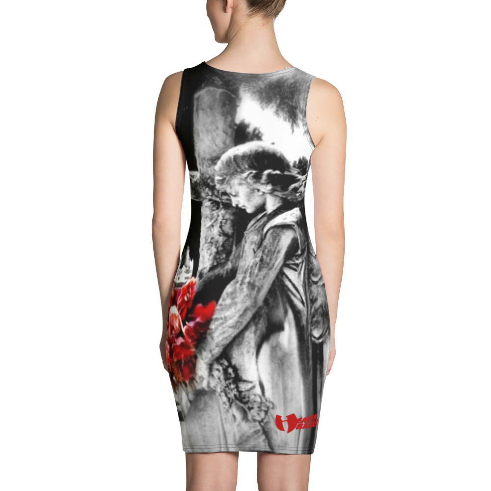 Official Heaven Razah Angel and Cross Designer  Cut & Sew Dress