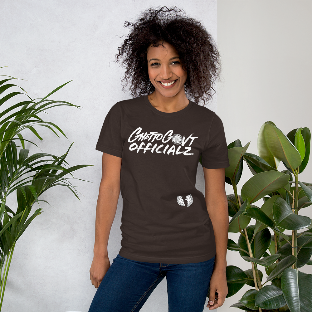 Ghetto Govt Officialz Logo Designer Tee Short-Sleeve Unisex T-Shirt
