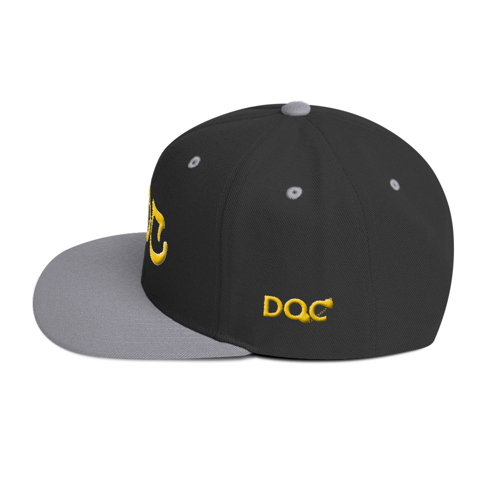 DOC Embroidered Snapback Hat