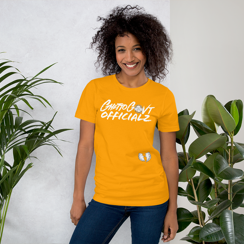 Ghetto Govt Officialz Logo Designer Tee Short-Sleeve Unisex T-Shirt