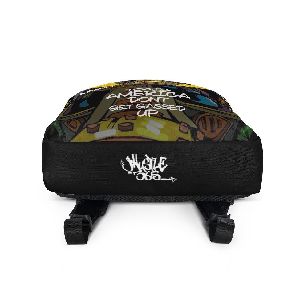 Official Hell Razah Music Inc Dont Get Gassed Graphics by iHustle365_ Designer Backpack