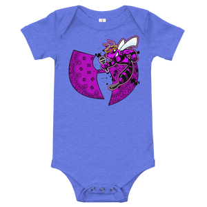 Official Heaven Razah Purple Bee Designer Baby Bodysuit Infant Tee T-Shirt Hell Razah Music Inc