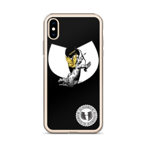 Official Hell Razah Music Inc Cherub with Mic Designer iPhone Case Heaven Razah Graphics by SmuveMassBeatz