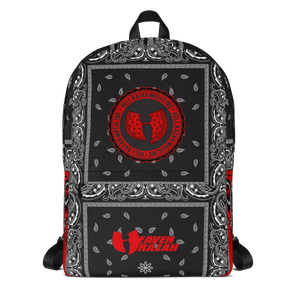 Official Hell Razah Music Inc Logo / Heaven Razah Black Bandana Designer Laptop Carry Bag -Backpack