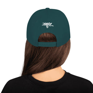 HellRazah Music Inc 2019 Logo Embroidered Snapback Hat HeavenRazah Merch Graphics by SmuveMassBeatz