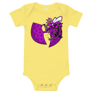 Official Heaven Razah Purple Bee Designer Baby Bodysuit Infant Tee T-Shirt Hell Razah Music Inc