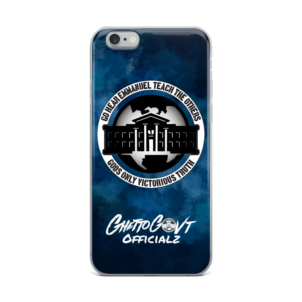 Ghetto Gov't Officialz Logo iPhone Case