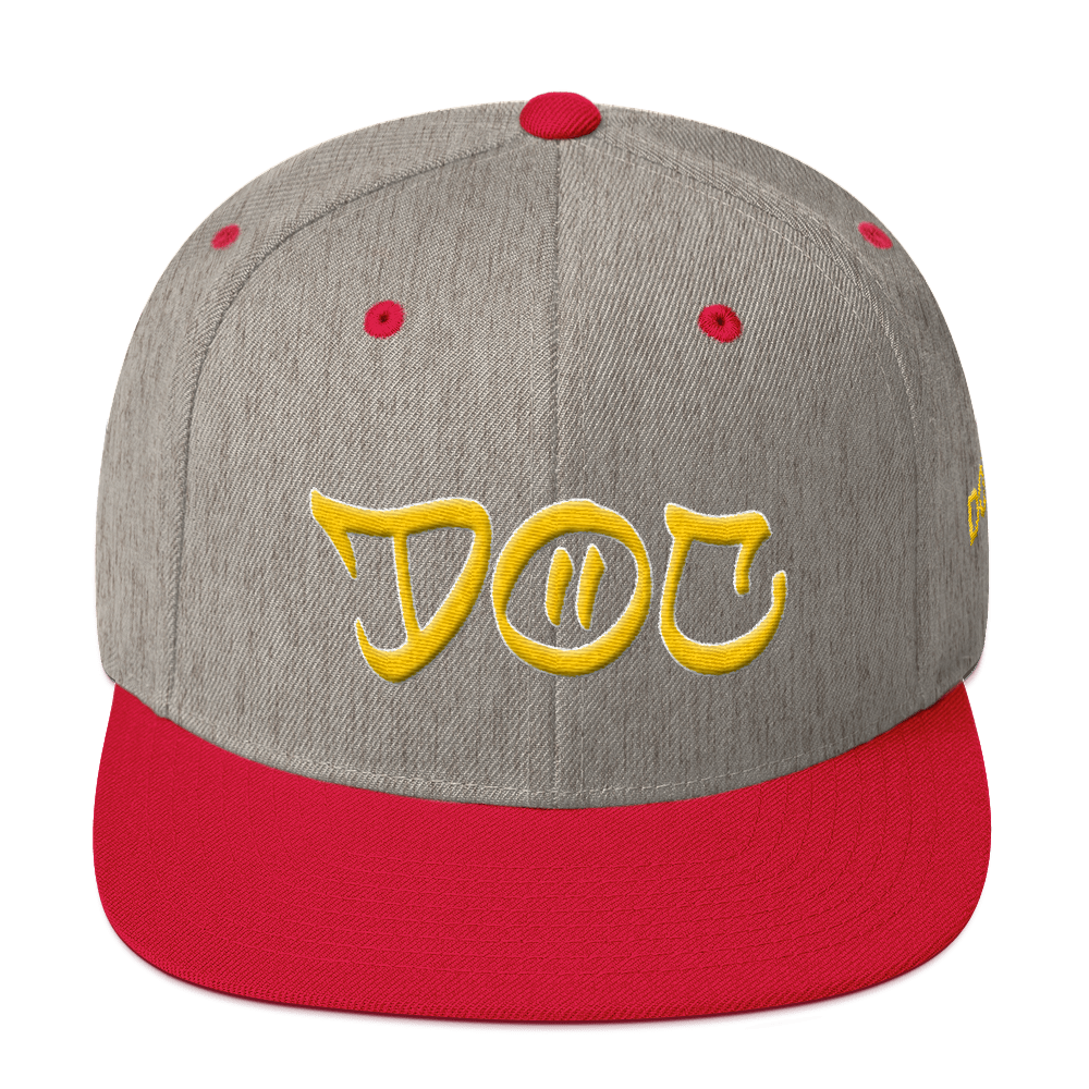 DOC Embroidered Snapback Hat