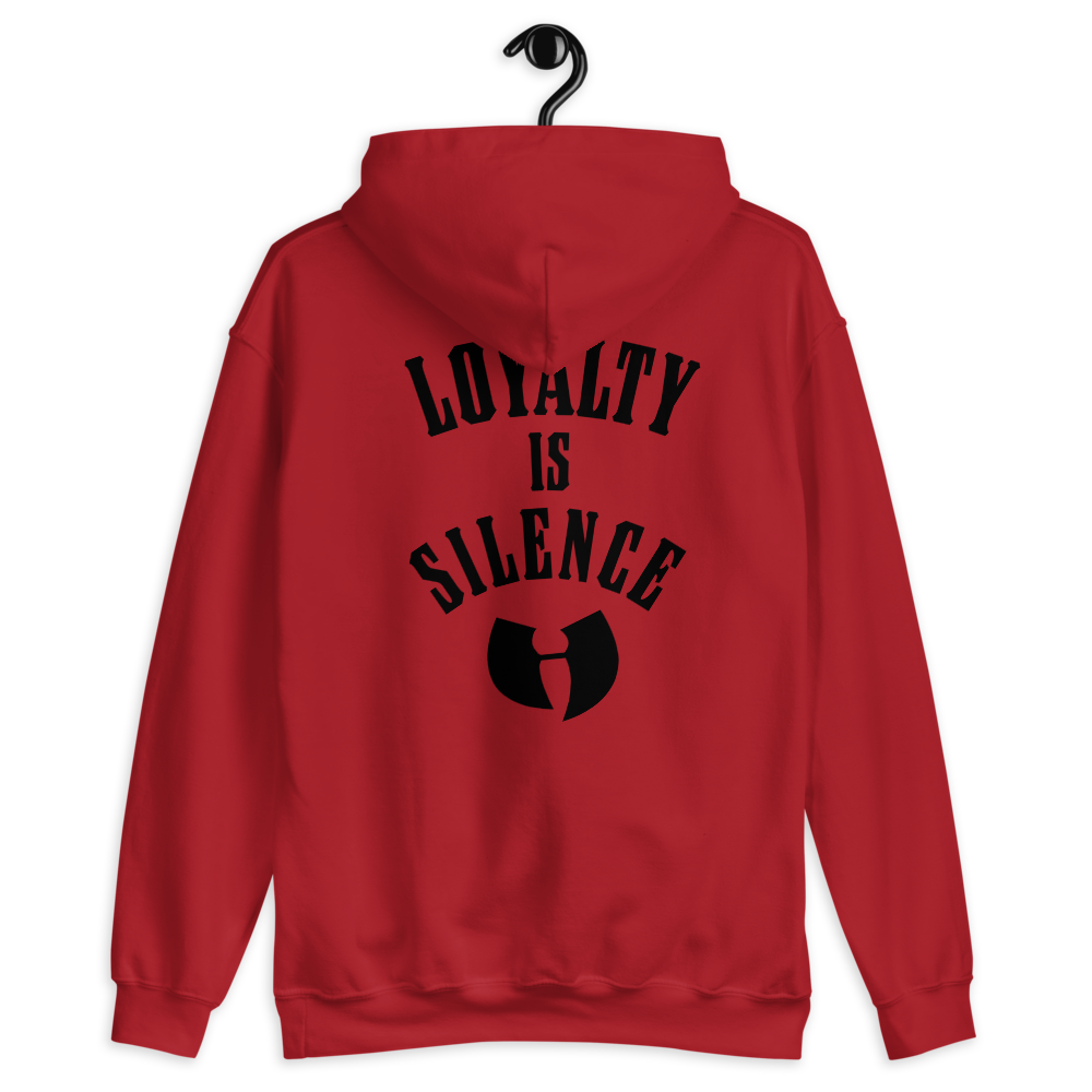 HRMI LOYALTY IS SILENCE Hooded Sweatshirt