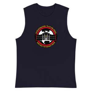Ghetto Gov't Officialz Logo Designer Unisex Muscle Shirt