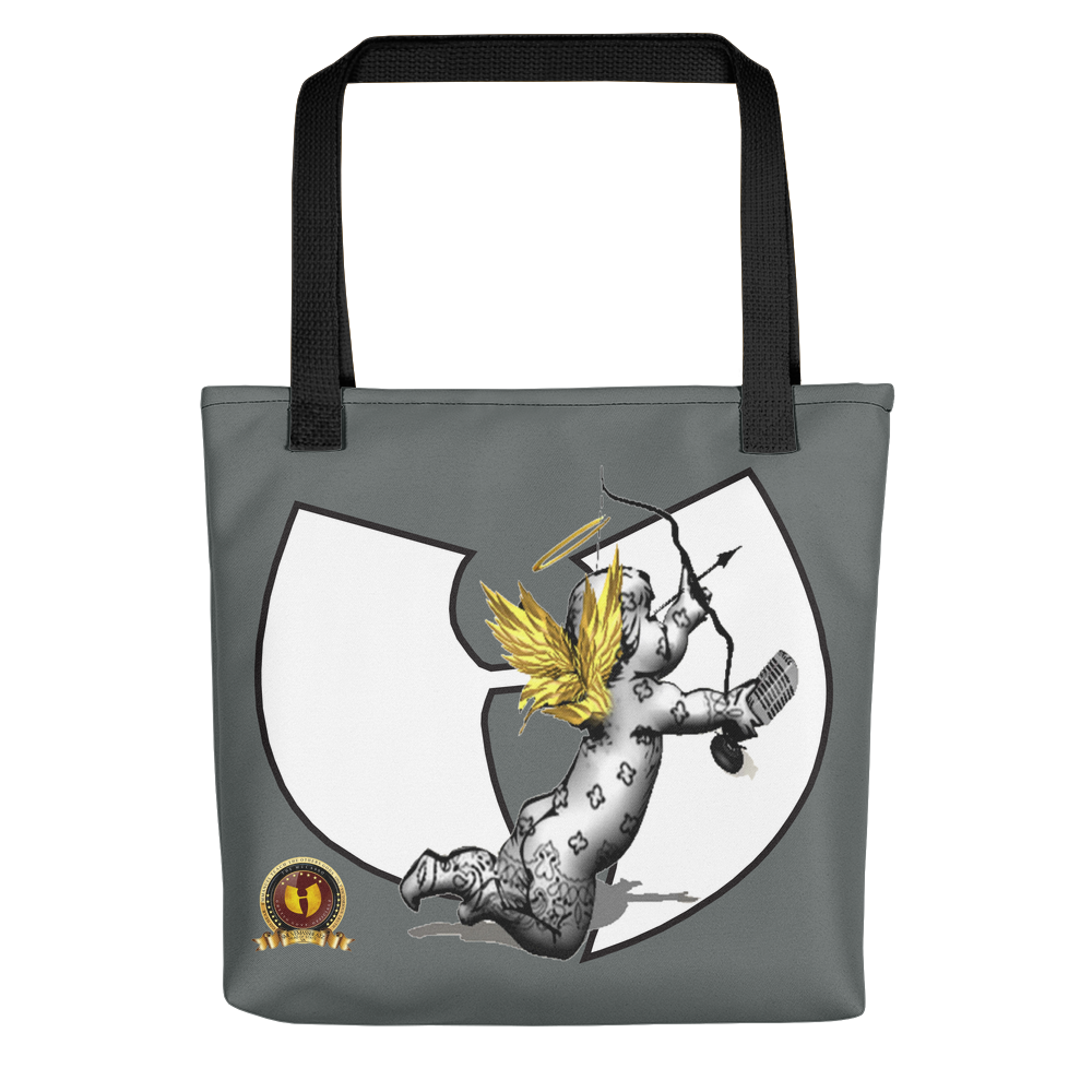 HRMI Angel Designer Tote Bag HelllRazah Music Inc / HeavenRazah Graphics by SmuveMassBeatz