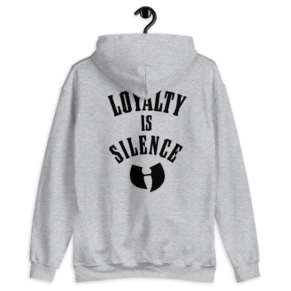 HRMI LOYALTY IS SILENCE Hooded Sweatshirt