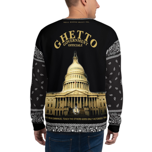Ghetto Govt Officialz Capitol Designer Sublimated Unisex Sweatshirt