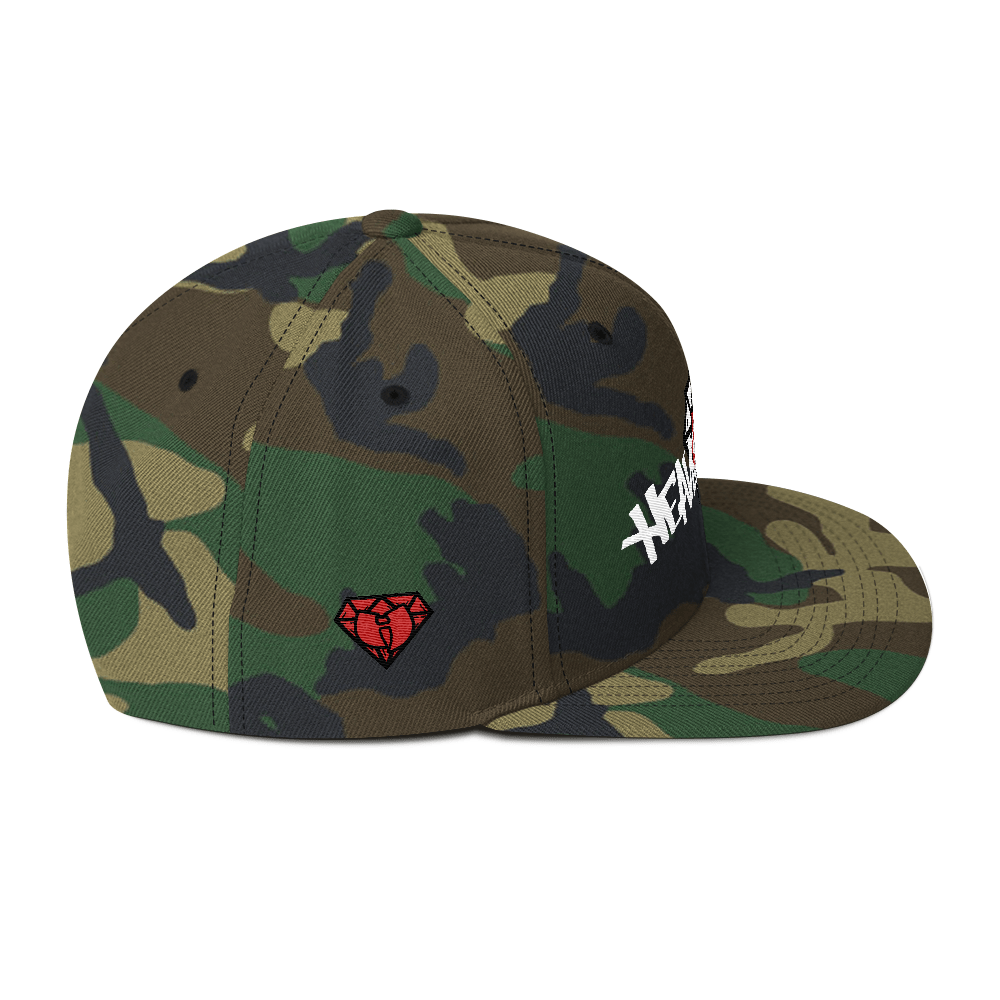 HeavenRazah - DiamondzOC - iHustle365 Logo Embroiedered Cap Snapback Hat Official HellRazah Music Inc.