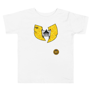 Official Hell Razah Music Inc Toddler Size Scripture Logo Design by iHustle365_ Short Sleeve Tee