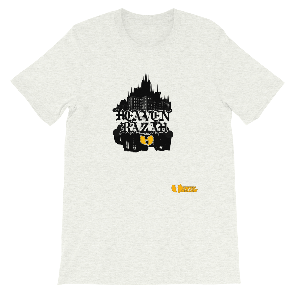 Official Heaven Razah Temple Designer Tee Hell Razah Music Inc Short-Sleeve Unisex T-Shirt art by iHustle365_