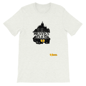 Official Heaven Razah Temple Designer Tee Hell Razah Music Inc Short-Sleeve Unisex T-Shirt art by iHustle365_