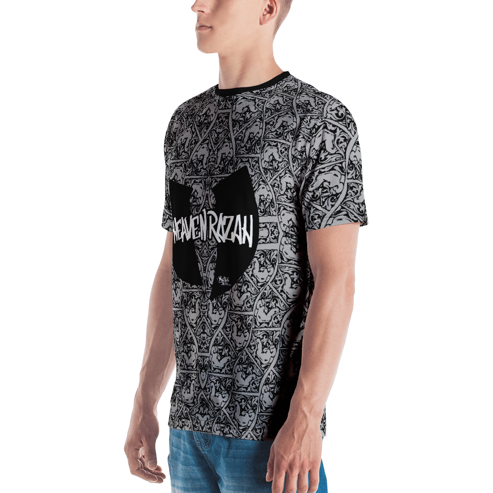 Official HellRazah Music Inc. Designer HeavenRazah Graffiti Logo Men's T-shirt
