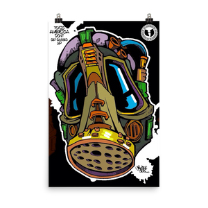 Official Hell Razah Music Inc Dont Get Gassed Graphics by iHustle365 Poster