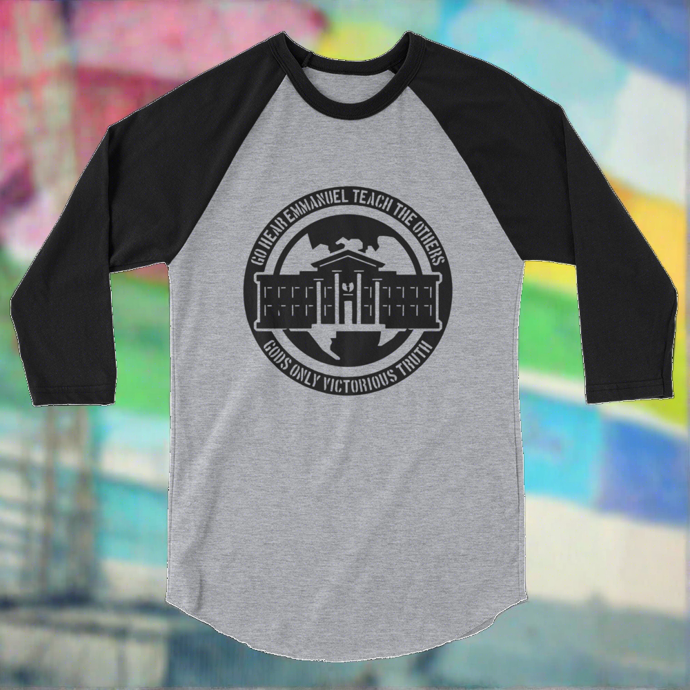 Ghetto Gov't Officialz 3/4 Sleeve Raglan Shirt