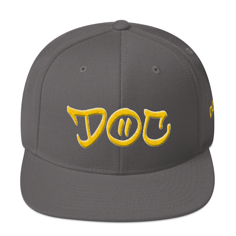 DOC Embroidered Snapback Hat