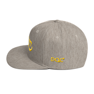 DOC Embroidered Snapback Hat