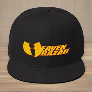 Official Hell Razah Heaven Razah Cap Embroidered Official WU Snapback Hat Graphics by Culture Freedom