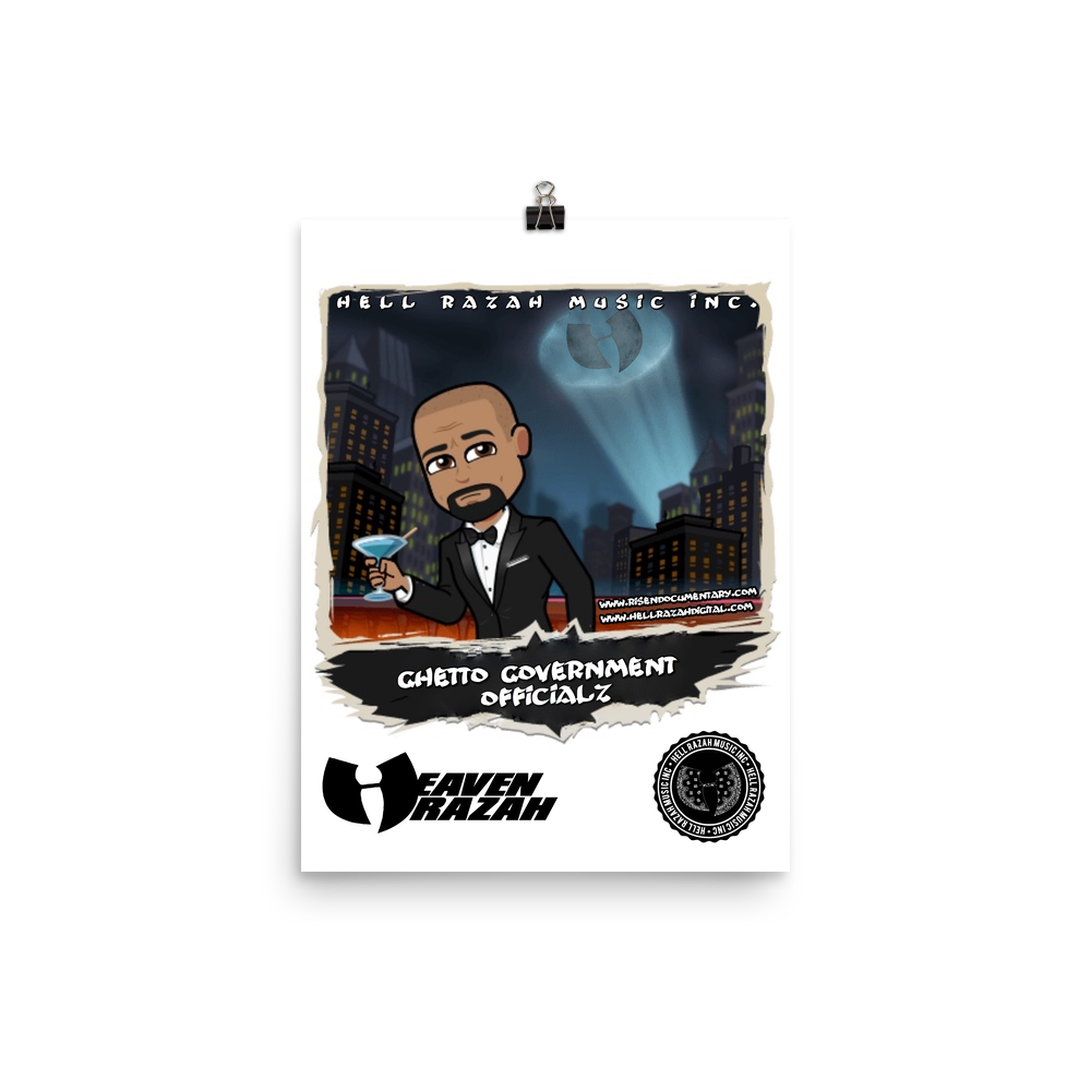 Ghetto Government Officialz Hell Razah Music Inc Poster