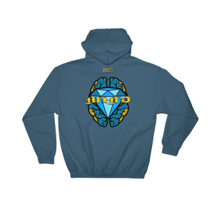 Your Mind Is A DiamondzOC Designer Urban Unisex Hoodie - Hooded Sweatshirt DOC Graphics by iHustle365