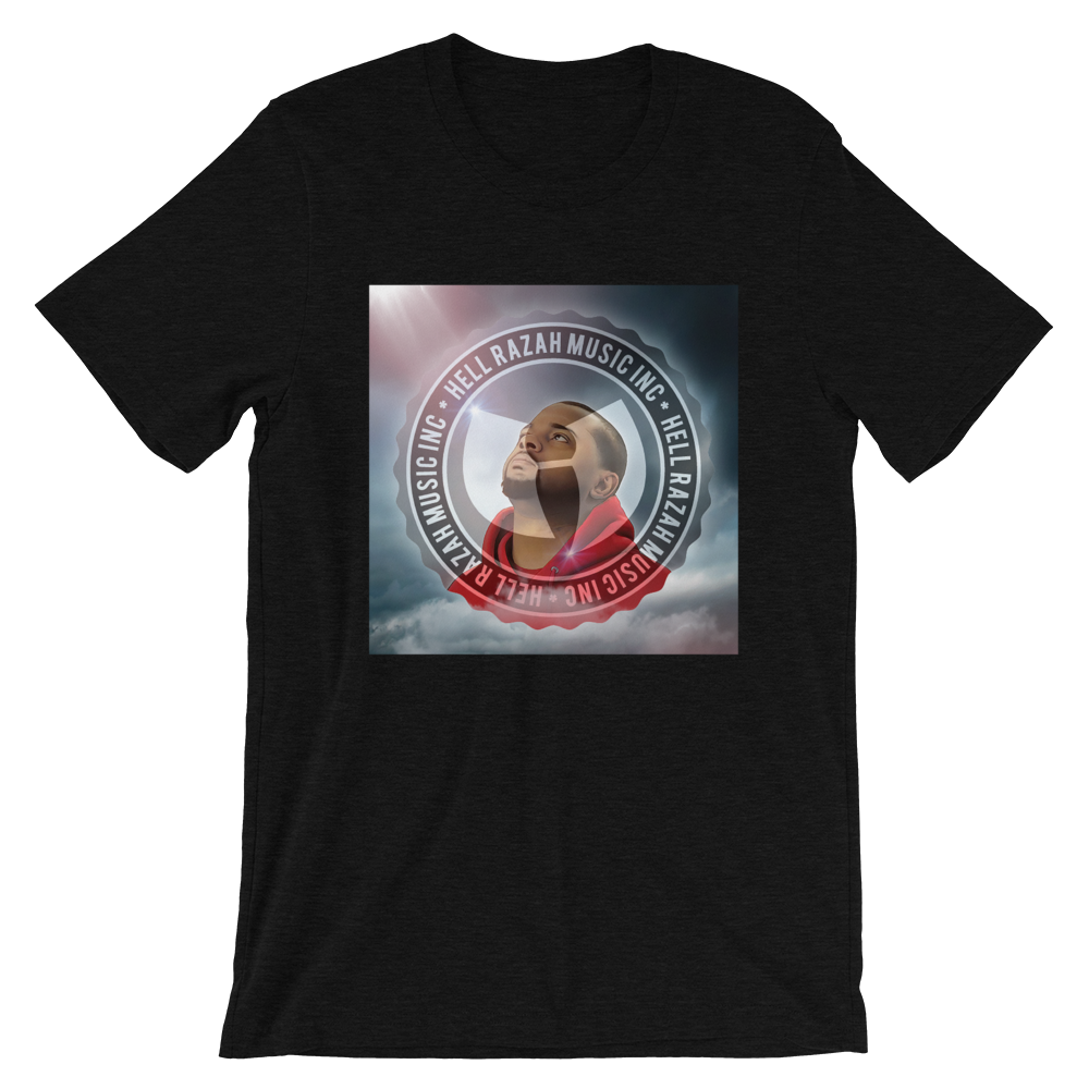 Official Heaven Razah Hip Hop Tee Rap Merch Designer Short-Sleeve Unisex T-Shirt