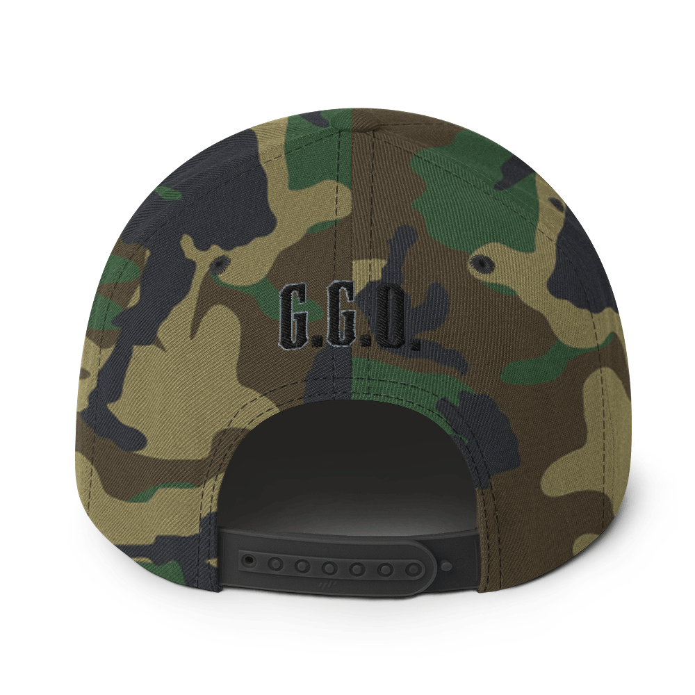 DARPA - GGO - Ghetto Gov't Officialz Embroidered Snapback Hat - Cap