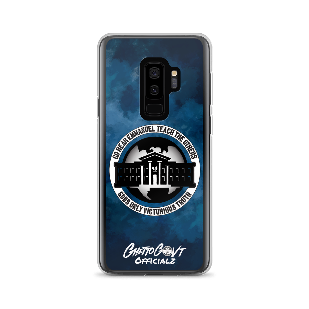 Ghetto Gov't Officialz Logo Go Hear Emmanuel Teach The Others Samsung Cell Phone Case Heaven Razah Hell Razah Music Inc