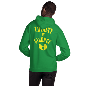 HRMI LOYALTY IS SILENCE Fall  Hoodie HellRazah Music Inc Designer Hooded Sweatshirt Official HeavenRazah Merchandise