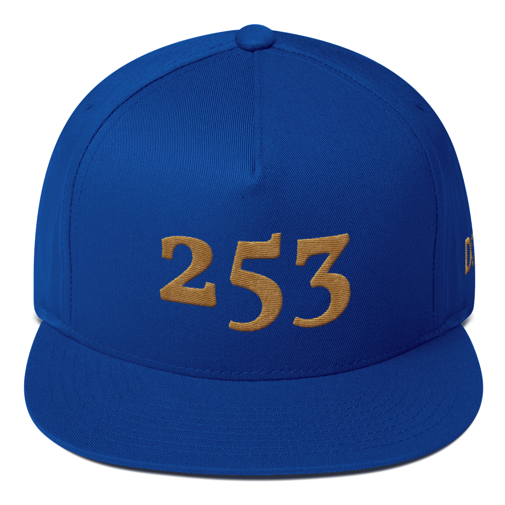 HRMI Personalized Area Code Flat Bill Snapback Cap HellRazah Music Inc